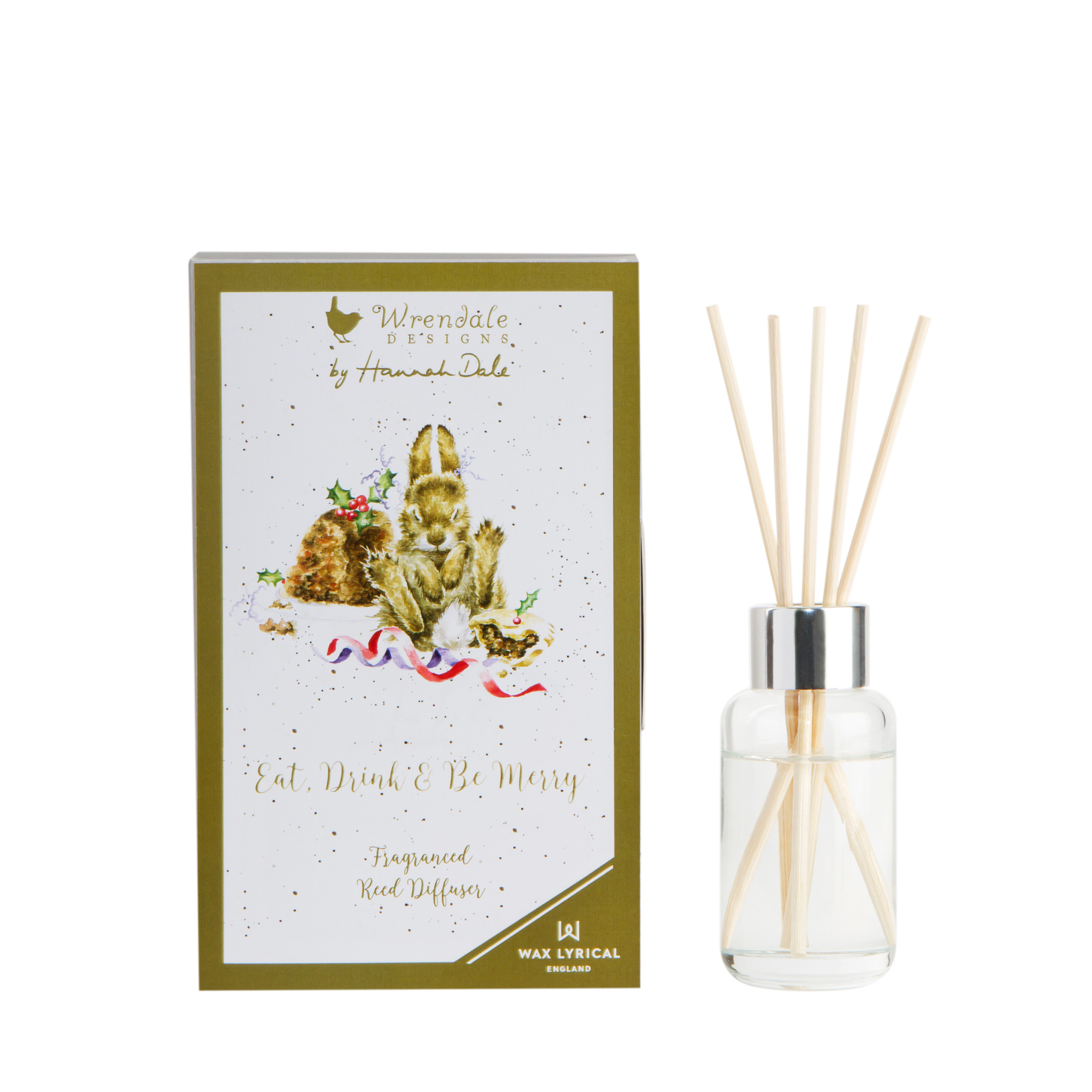Eat. Drink & Be Merry 40ml Reed Diffuser Gift Box image number null